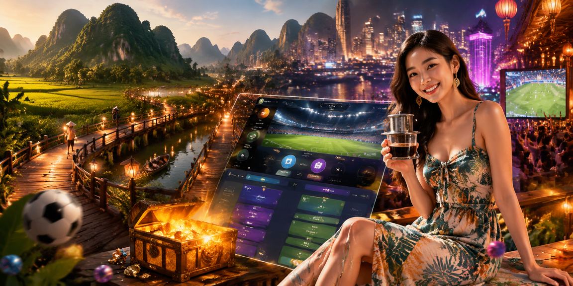 Người dùng Ninh Bình kiểm tra giao dịch VND và lịch cược thể thao bên ly cà phê